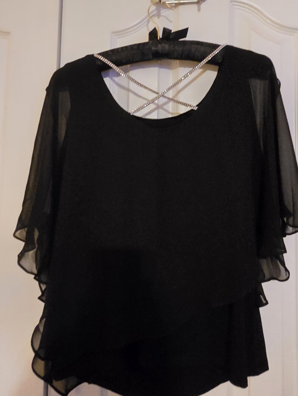 Beautiful Blouse With Rhinestones - Picture 4 of 7